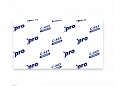 Полотенца бумажные ТМ PROtissue Z-сл., 2-сл., (190 листов), белый, 240*215  21 пач/кор